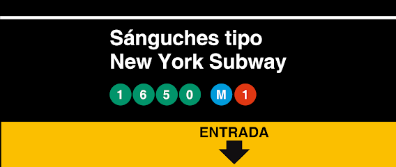 Sánguches tipo New York Subway