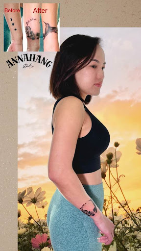 Find cute family tattoo ideas for your next unique tattoo in Garden Grove at Anna Hang Tattoo