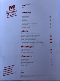 Bouillon Maurice à Lyon menu