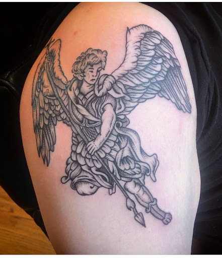 Explore compass tattoo ideas, creative tattoo ideas in Rensselaer, available at A Vita Tattoo