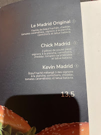 Goiko à Lyon menu