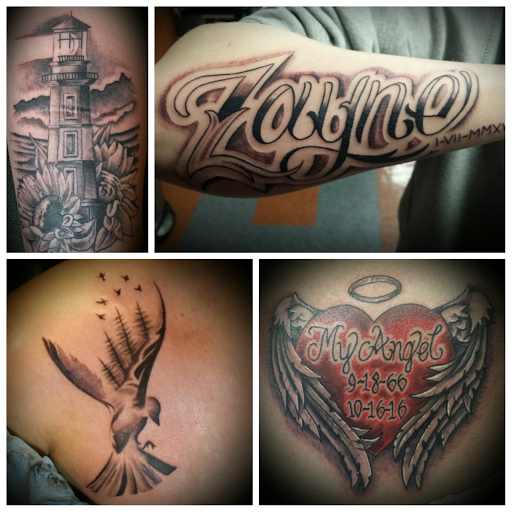 Explore son name tattoo ideas for dad, creative tattoo ideas in Yuba City, available at Artistic Temple Social Club