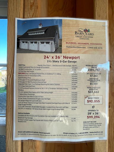 Shed Builder «The Barn Yard & Great Country Garages», reviews and photos, 120 West Rd, Ellington, CT 06029, USA