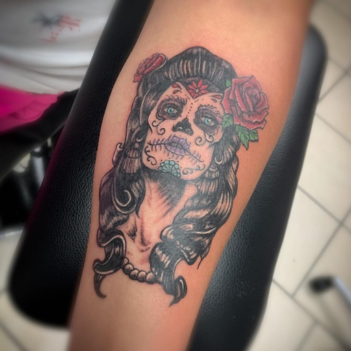 Explore great shoulder tattoo ideas, creative tattoo ideas in Myrtle Beach, available at Myrtle Beach Ink