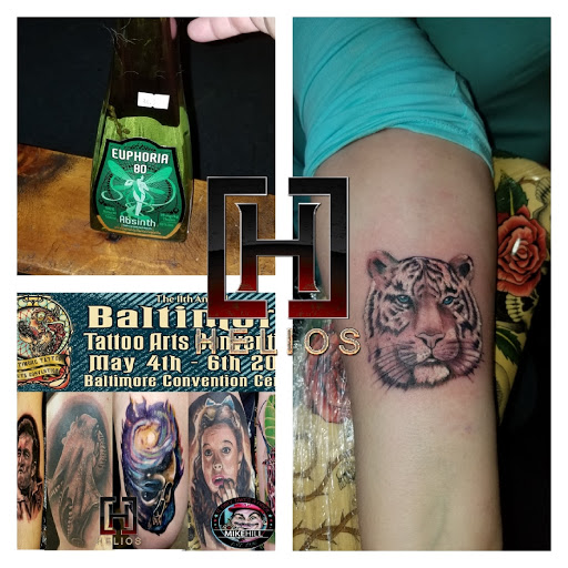 Tattoo Shop «Flesh To Fantasy Tattoo Emporium», reviews and photos, 721 S Main St, Bellefontaine, OH 43311, USA