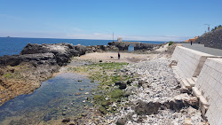 Praia das Fontainhas'in fotoğrafı düz bir kıyı şeridi ile birlikte