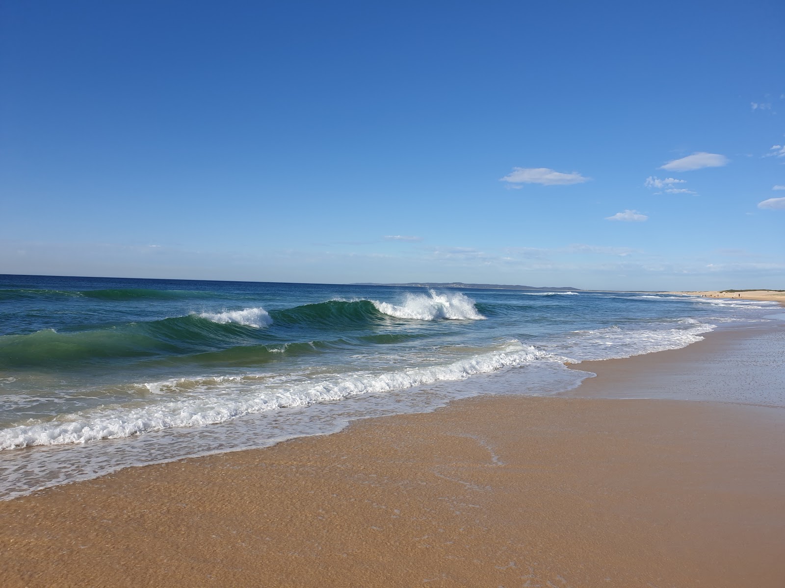 Foto von Redhead Beach mit lange, gerade küste