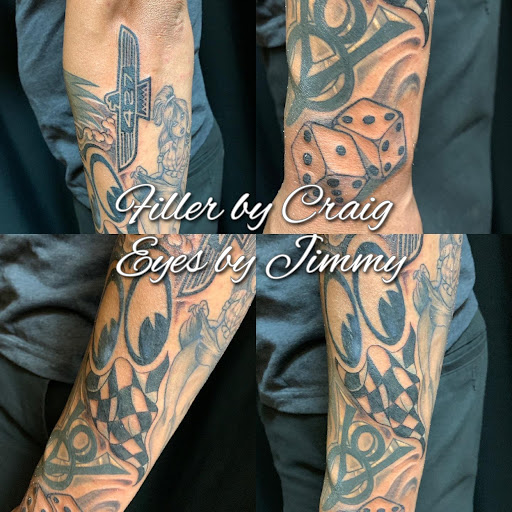 Explore cleavage tattoo ideas, creative tattoo ideas in San Tan Valley, available at Frontier Tattoo Company