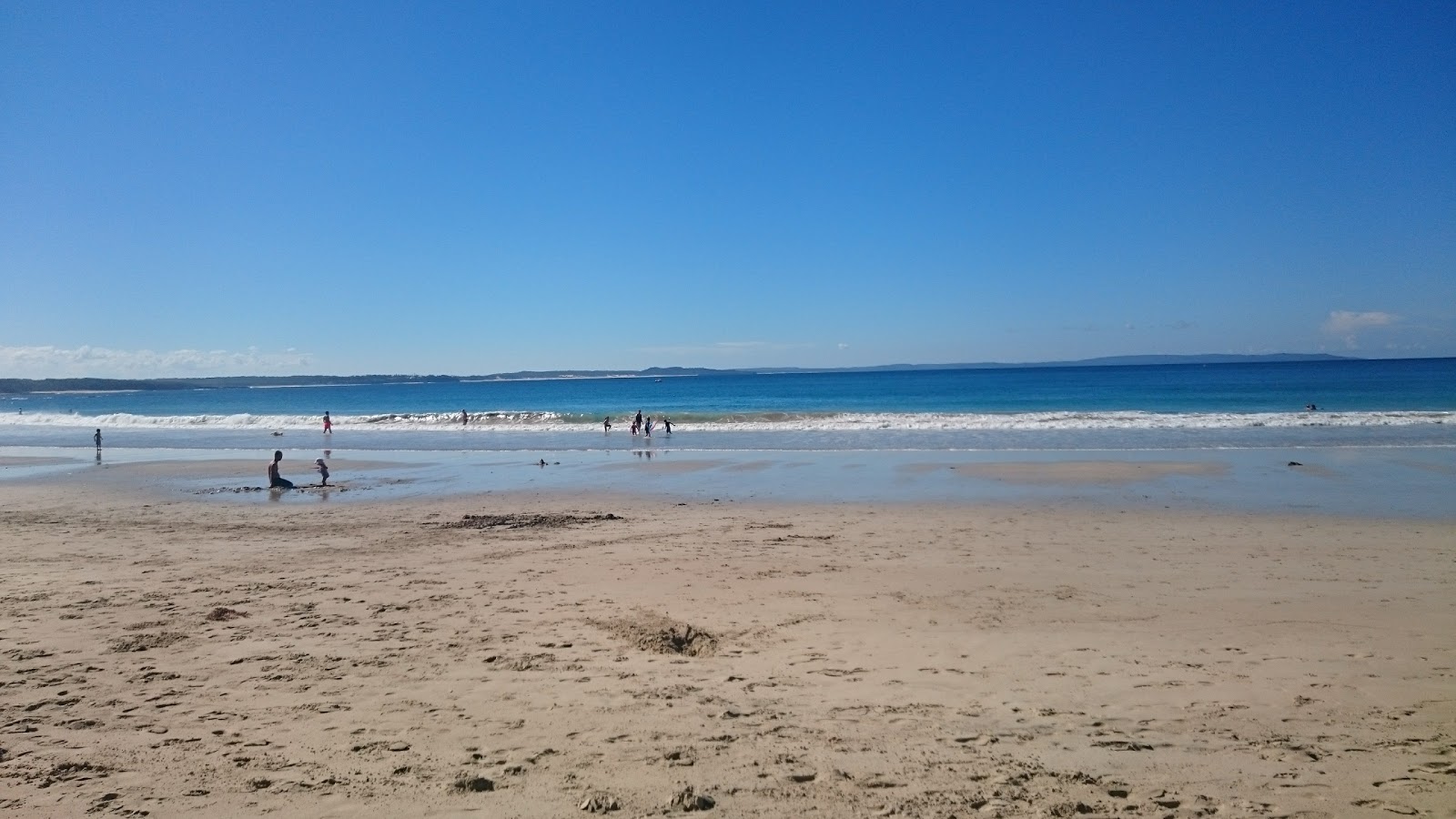 Foto van Washerwomans Beach met turquoise puur water oppervlakte