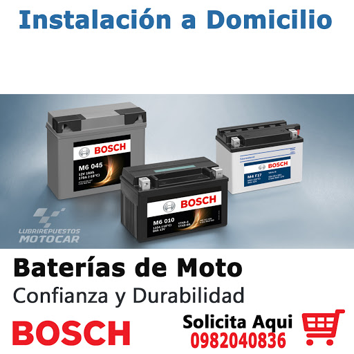 Tiendas para comprar baterias coches Guayaquil