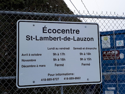 Saint-Lambert-de-Lauzon Ecocentre