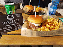 Plats et boissons du Restaurant de hamburgers Marcel's L'atelier Du Hamburger à Cabriès - n°18