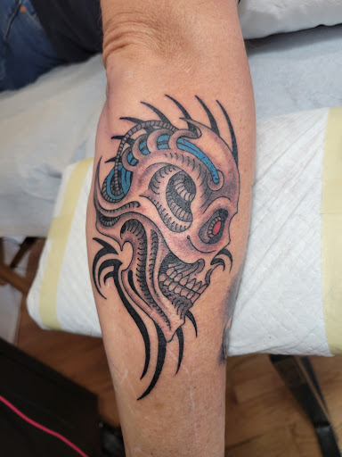 Find tattoo ideas ships for your next unique tattoo in Littleton at Think Tank Tattoo South