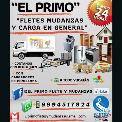 EL PRIMO FLETES -MUDANZAS Y CARGA EN GENERAL CEL.