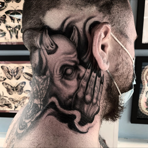 Explore character tattoo ideas, creative tattoo ideas in Danvers, available at North Shore Tattoo Company