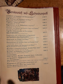 Zum Schießhaus à Dresden menu