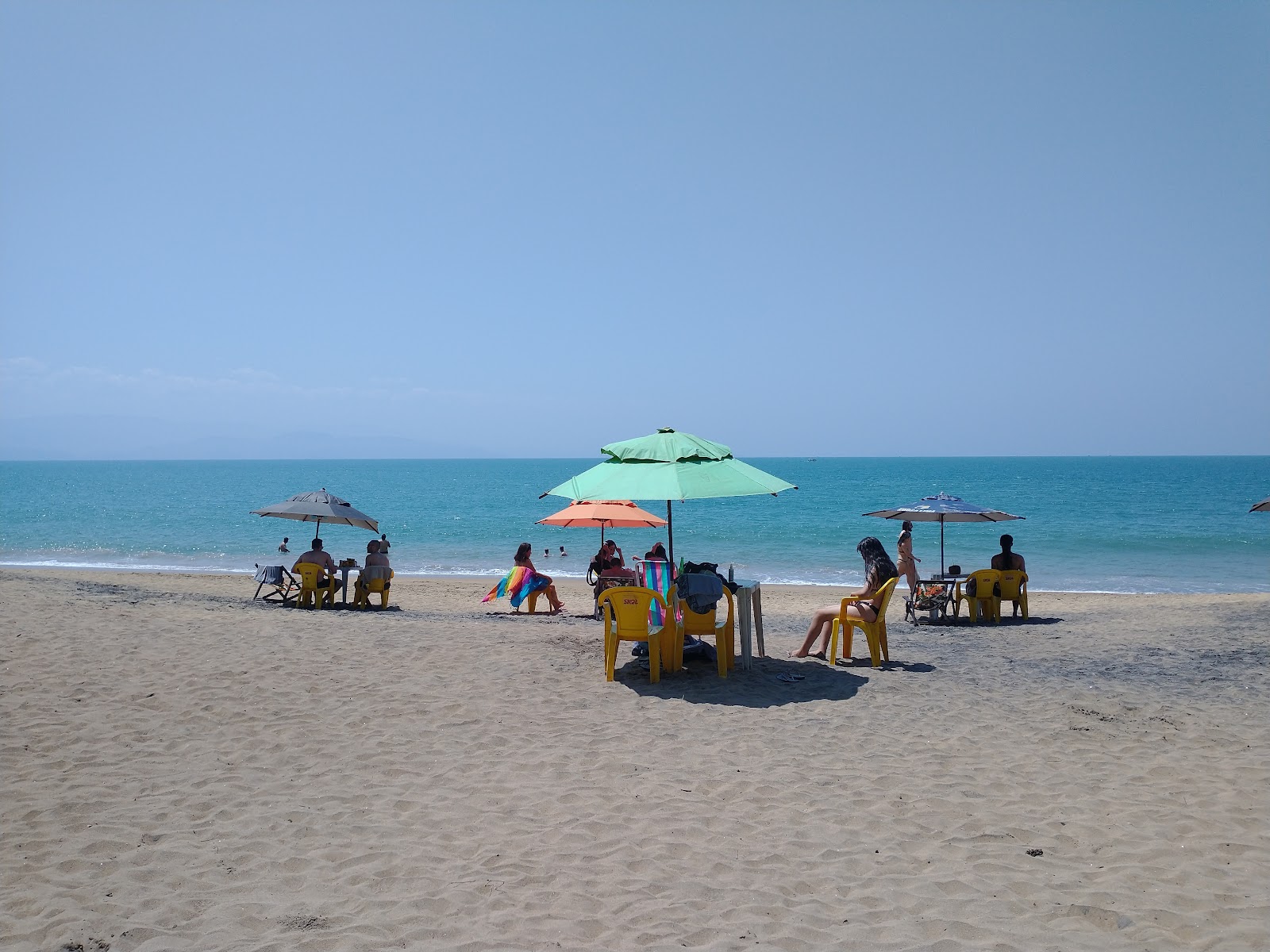 Foto de Praia do Jabaquara apoiado por penhascos