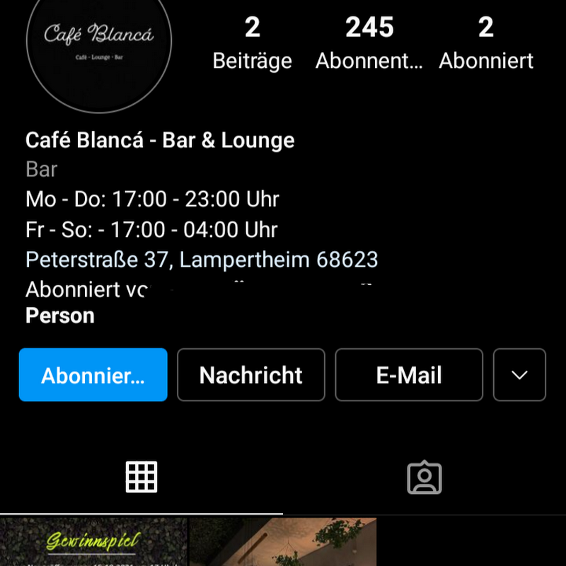 Café Blancá - Bar & Lounge