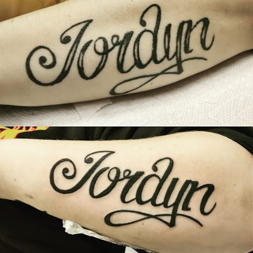 Explore mom and dad tattoo ideas, creative tattoo ideas in Carbondale, available at MsCandyTattoo