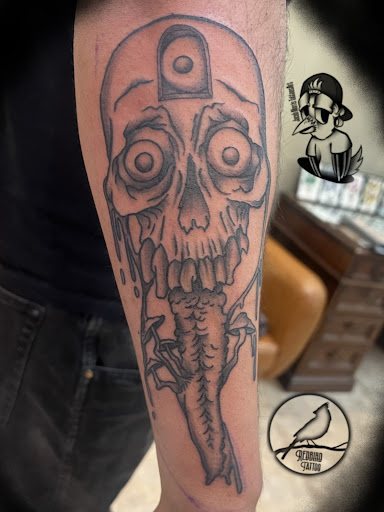 Explore okinawa tattoo ideas, creative tattoo ideas in Nashville, available at RedBird Tattoo