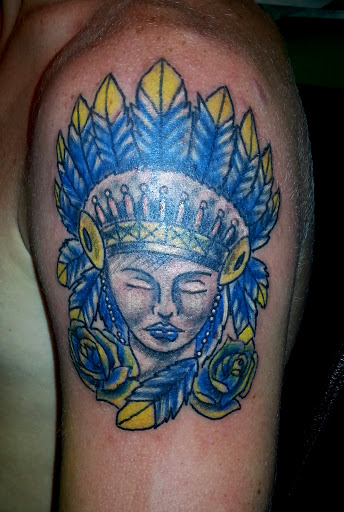 Explore floral arm tattoo ideas, creative tattoo ideas in Richmond, available at Art Period llc Tattoos and Artwork by Leigh Odom