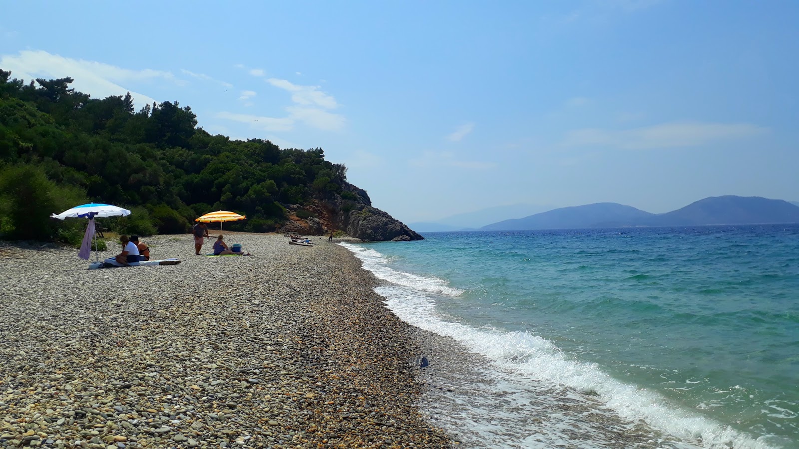 Photo of Karasu Koyu with blue pure water surface