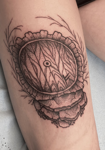 Explore serenity prayer tattoo ideas, creative tattoo ideas in Butte, available at Aphotic Tattoo Studio & Artistry