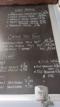 Menu du Les Sables D'Or à Saint-Malo