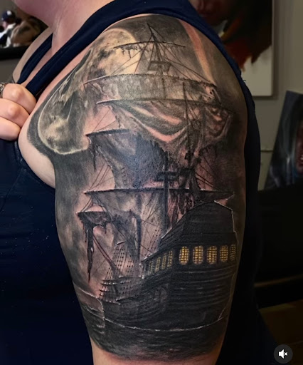 Explore tattoo ideas basketball, creative tattoo ideas in Fort Wayne, available at Grade A Tattoos and Body Piercing
