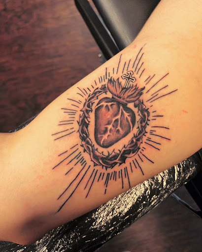 Explore man tattoo sleeve ideas, creative tattoo ideas in San Antonio, available at Its Live Through This Tattoos, Supplies, & Piercings