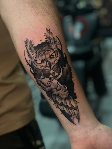 Explore insanity tattoo ideas, creative tattoo ideas in Miami, available at INKAHOLIK TATTOOS