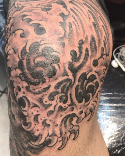 Explore rn tattoo ideas, creative tattoo ideas in Neptune, available at Neptune Tattooville