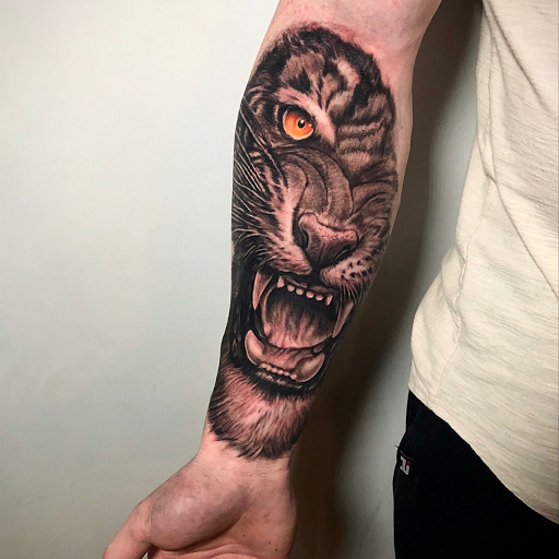 Explore baymax tattoo ideas, creative tattoo ideas in Johnson City, available at Gold Cross Tattoo Co.