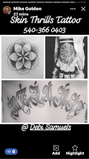 Tattoo Shop «Skin Thrills Tattoo & Body Piercing Studio», reviews and photos, 5005 Williamson Rd, Roanoke, VA 24012, USA