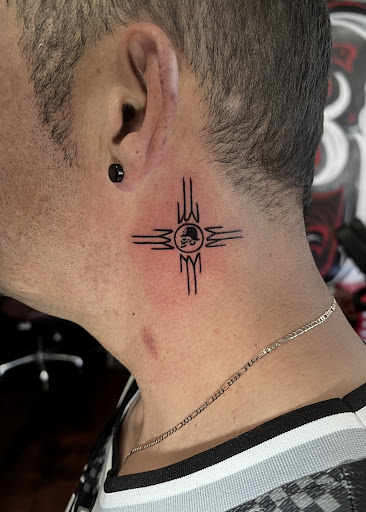 Explore nail technician tattoo ideas, creative tattoo ideas in Silver City, available at Independent Ink Tattoo