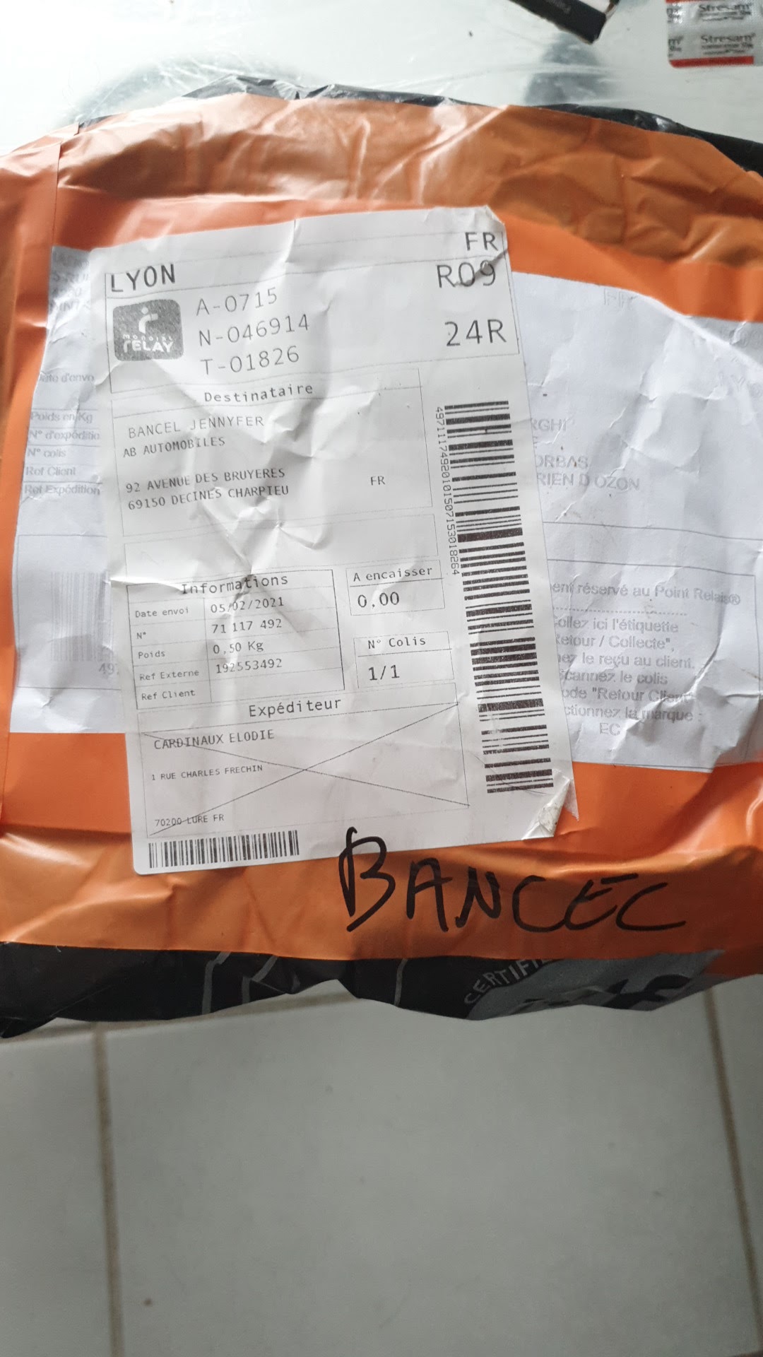 Photo n° 1 de l'avis de bancel.e fait le 11/02/2021 à 16:23