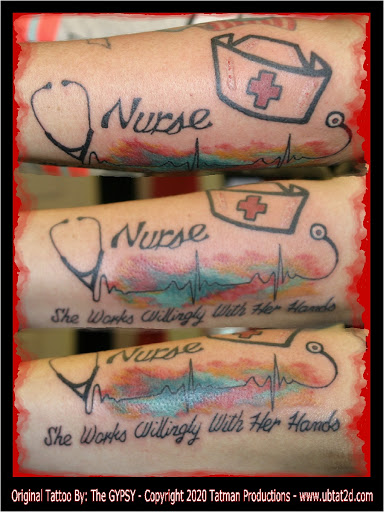 Explore colour tattoo sleeve ideas, creative tattoo ideas in Topeka, available at Artist Alley Studio Tattoos & Piercings