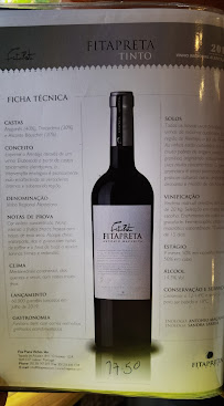 As Vides Restaurant à Ilha Da Madeira menu