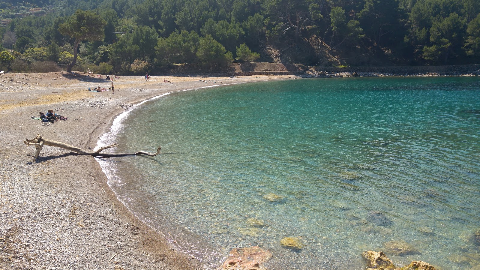 Photo of Platja Tuent with turquoise pure water surface