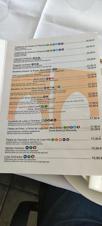Fortaleza Restaurante à Vila Praia de Âncora menu