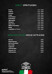 Osteria La Grappa à Bockhorn menu