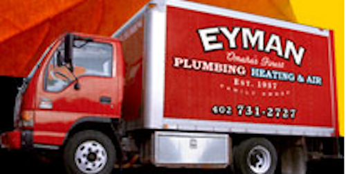 Plumber «Eyman Plumbing Heating & Air», reviews and photos, 8506 S 117th St, La Vista, NE 68128, USA