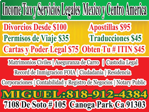 RICO'S INSURANCE, INCOME TAX SERVICES NOTARY & APOSTILLAS