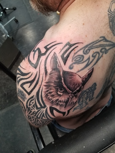 Explore sunset tattoo ideas, creative tattoo ideas in Council Bluffs, available at Lil Bros Tattoo