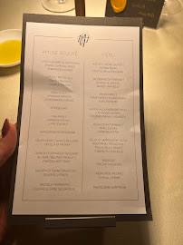 Menu / carte de Quellenhof Gourmetstube 1897 à St. Martin in Passeier