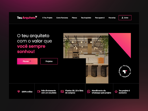 Logo da empresa - Patrícia Forte Web & UI Designer