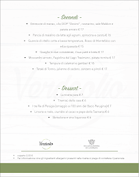 Menu / carte de Ristorante Verdeolio à Bastia Umbra