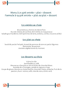 Menu / carte de Le Jardin D'Arthus - Restaurant à Chaumes-en-Retz