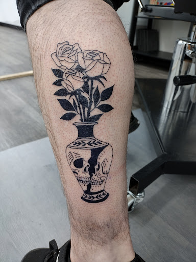 Explore half sleeve tattoo idea, creative tattoo ideas in Royston, available at Mad Tatter Tattoos