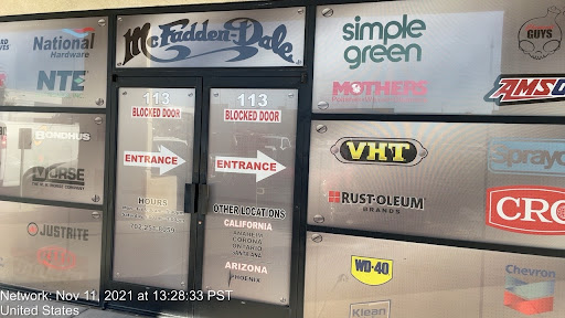 Hardware Store «McFadden-Dale Industrial Hardware», reviews and photos, 5580 S Decatur Blvd #114, Las Vegas, NV 89118, USA